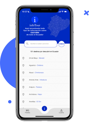 Descarga nuestra aplicación movil de infotour-ec.com